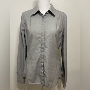 Vince Pinstripe Button Up Shirt
